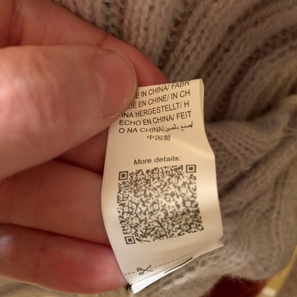 Shein Cozy Mock Turtleneck Sweater with knit balloon sleeves - Picture 9 of 9